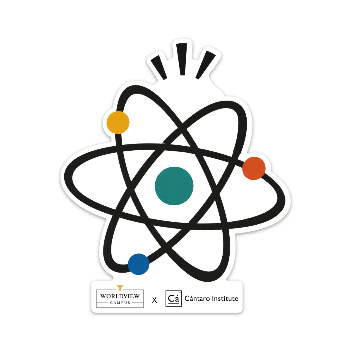 The Atom Sticker