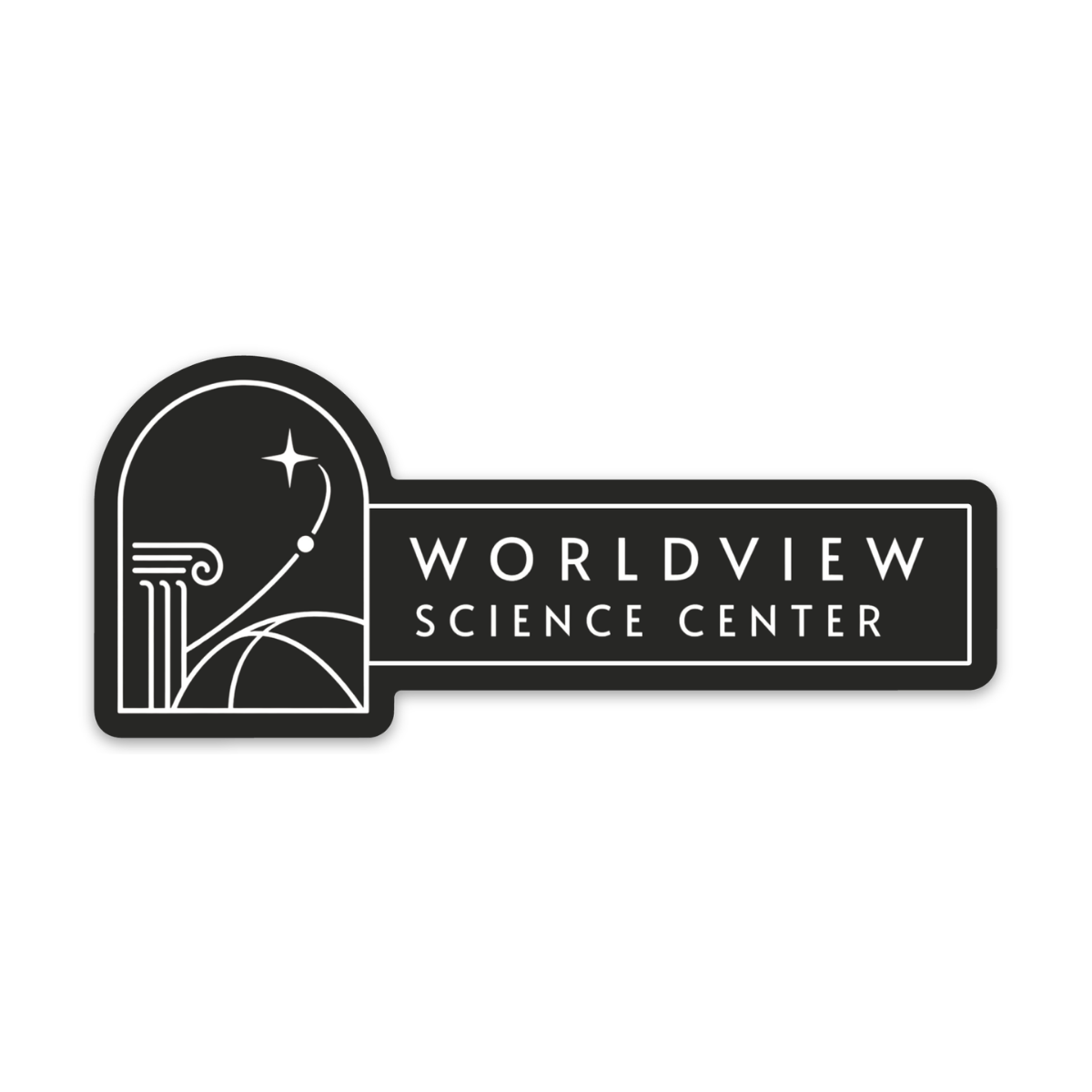Worldview Science Center Sticker