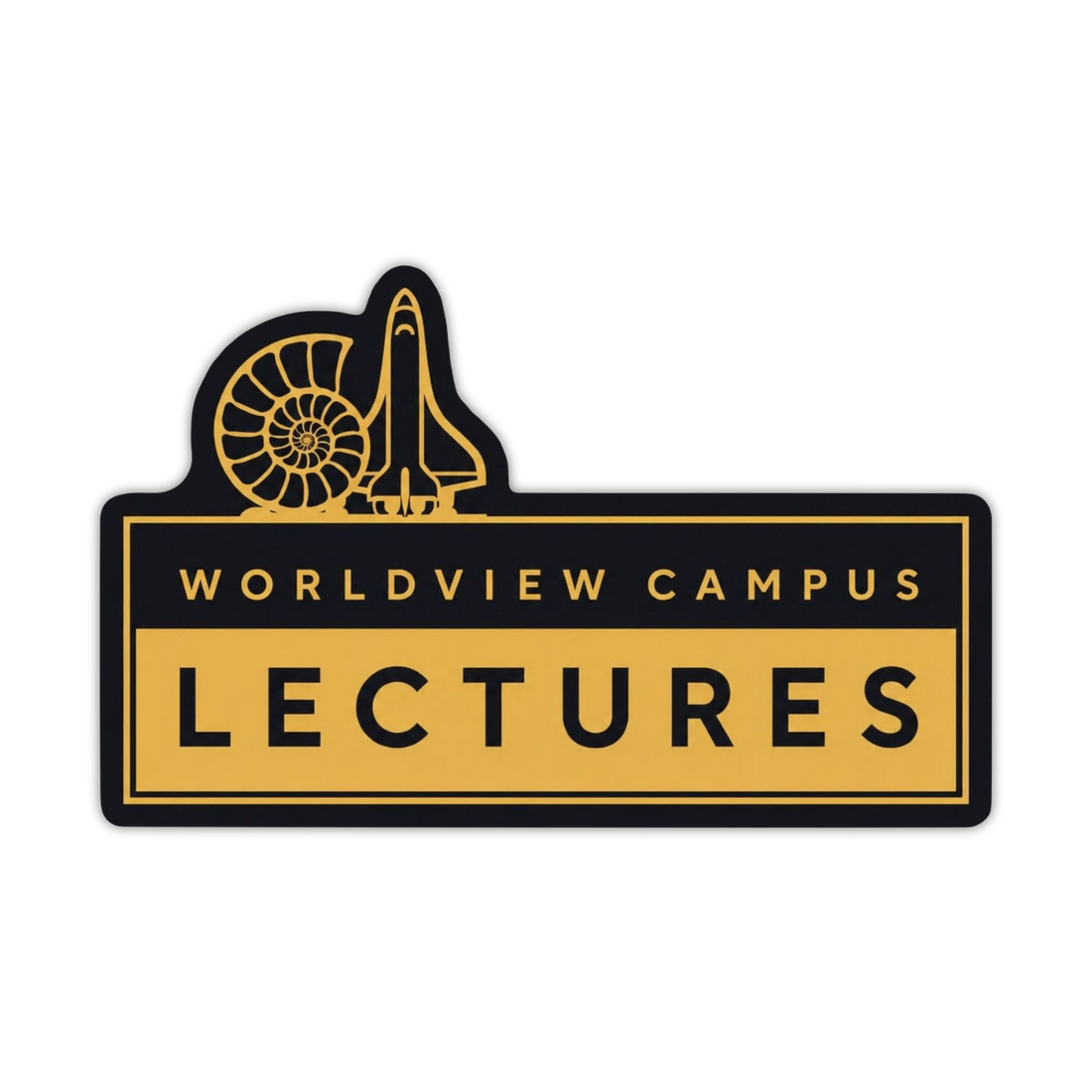 Worldview Campus Lectures Sticker