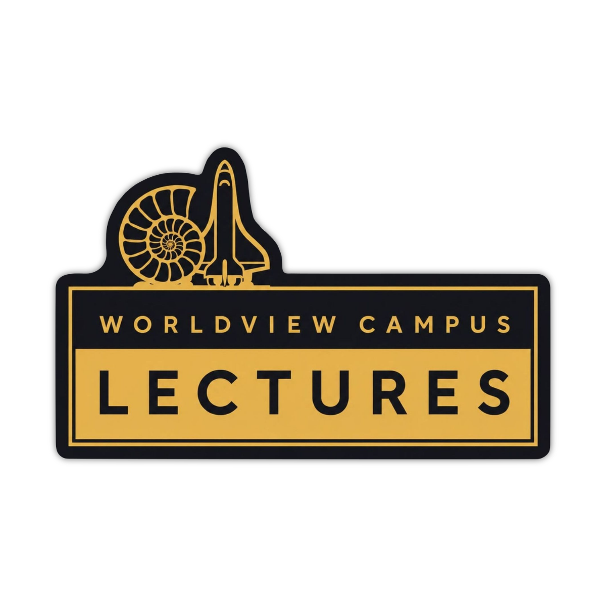 Worldview Campus Lectures Sticker