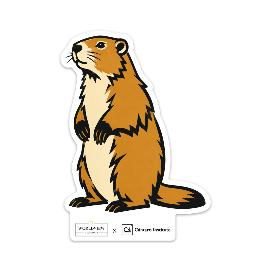 Groundhog Sticker