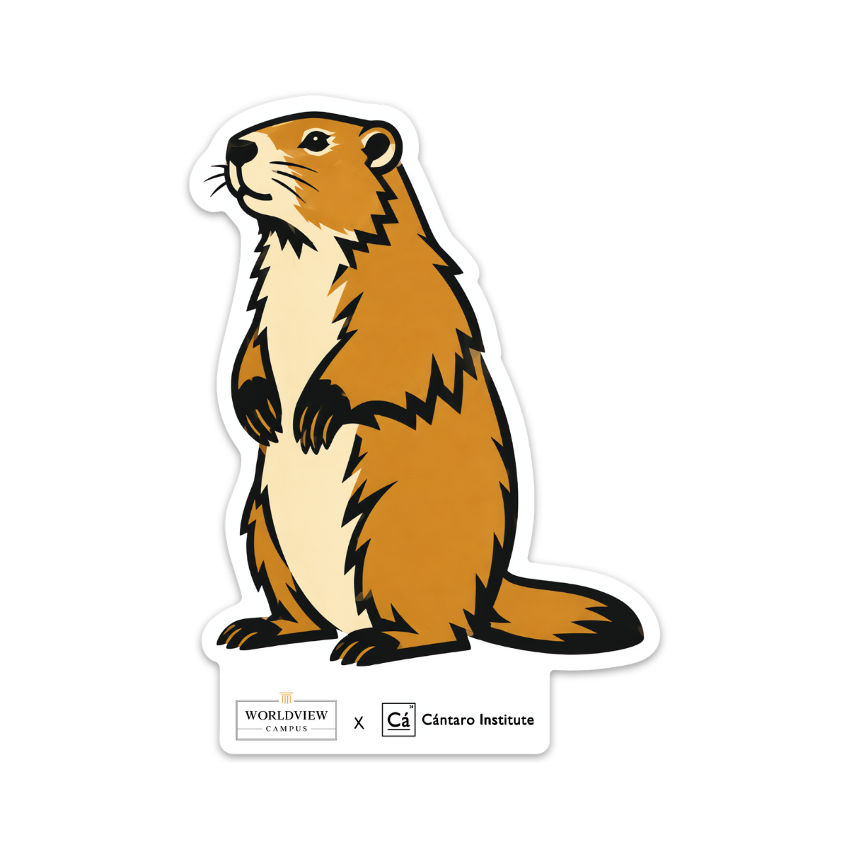 Groundhog Sticker